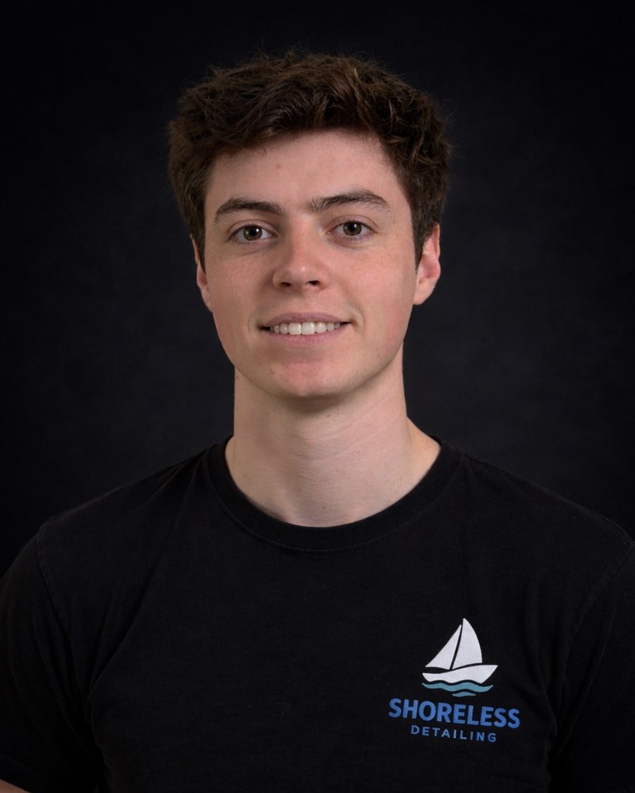 Jace Priel, co-owner of Shoreless Detailing